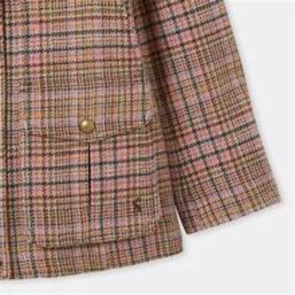 Joules Fieldcoat pink tweed jacket - Picture 8 of 9